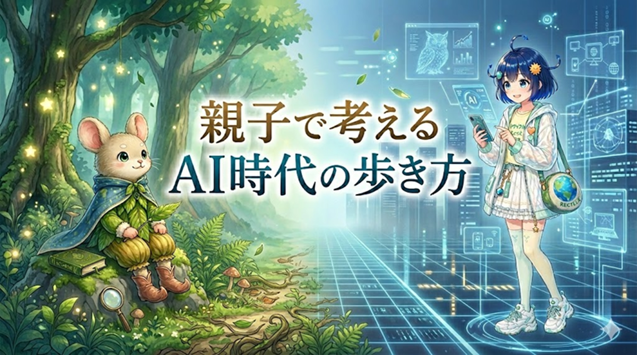 親子で考えるAI時代の歩き方